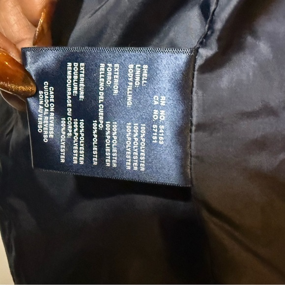 Tommy Hilfiger Plaid Puffer Vest Navy Red Check XL - Picture 12 of 13